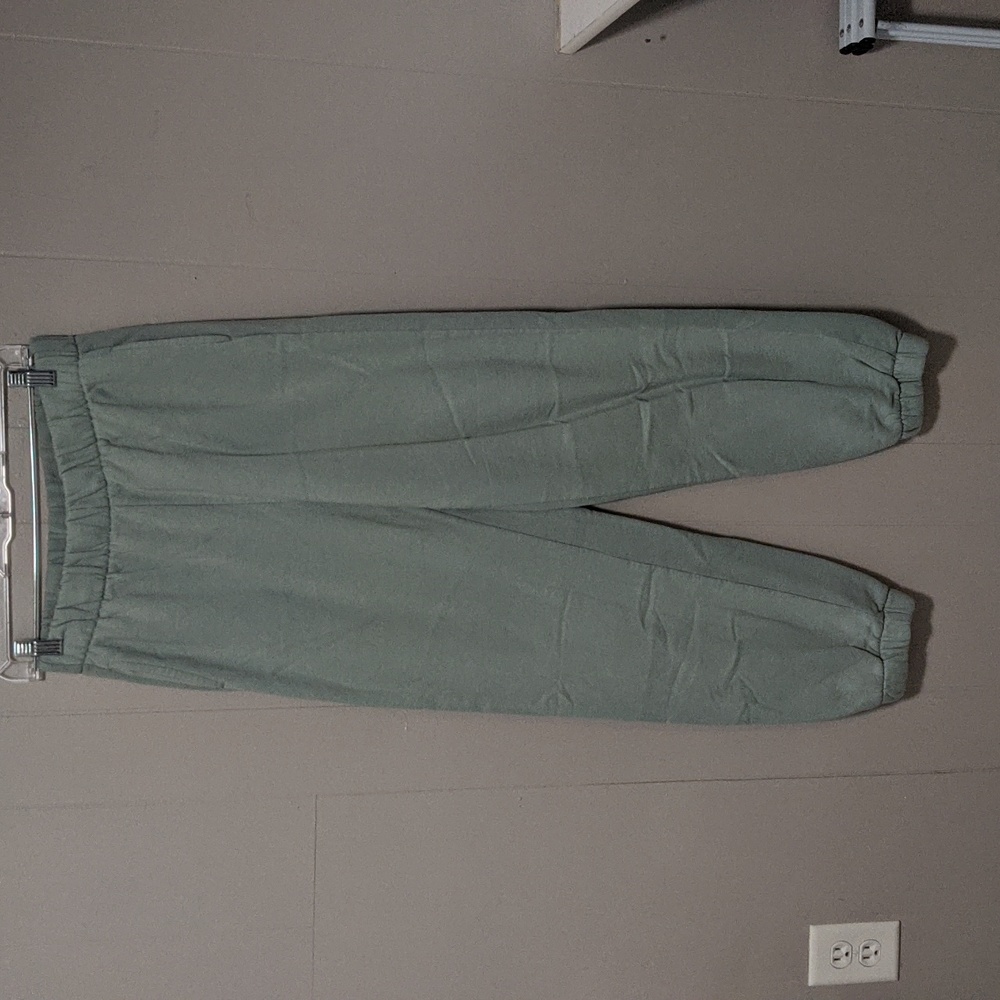 Minty sage green sweatpants